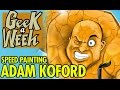 Len peralta geek a week speed painting adam koford