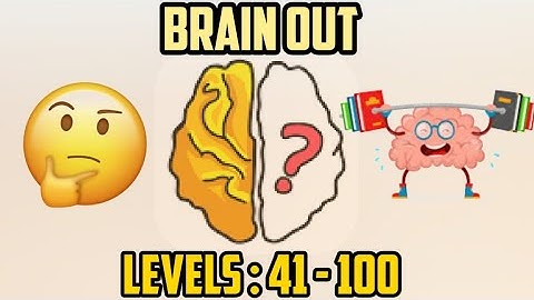 BRAIN OUT LEVELS 41 - 100 WALKTHROUGH SOLUTION PART 2 | (Andriod gameplay)