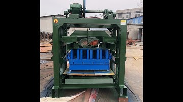 QT40-2 hollow block machine hot sale in Cameroon