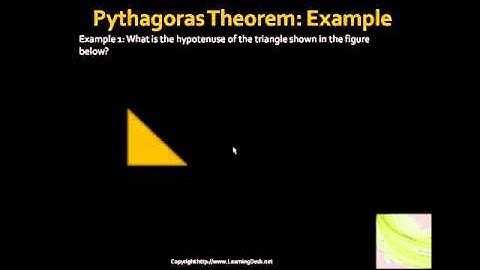 Pythogoras Theorem Explained with Example in 2 minutes