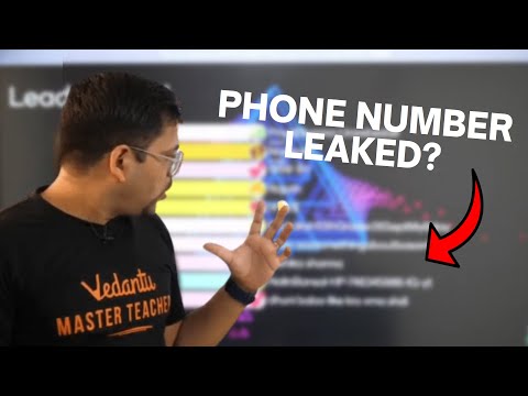 Harsh Sir's Phone Number Leaked In Menti??