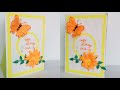 Beautiful Birthday card idea-DIY Greeting Cards for Birthday// easy paper craft//