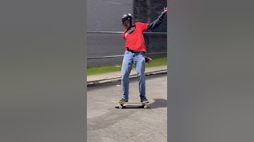 FS Boardslide on Rail #skateboarding