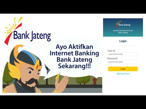 Aktivasi Internet Banking Bank Jateng