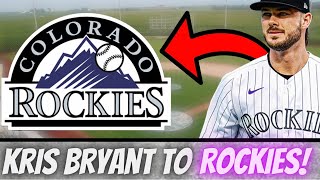 Kris Bryant to the Colorado Rockies!! *INSANE MOVE*