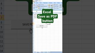 Excel Save as pdf, Script in Description #excelhacks #excel #exceltricks