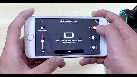 Gudsen MOZA AirCross 2 | Mimic Motion Control