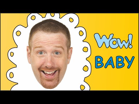 Steve and Maggie in Story Time | Baby in the Family | Funny English for Children