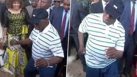 Obasanjo Splash His Dancing Skills In Ebonyi Photos