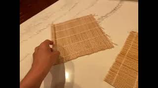 FUNGYAND Bamboo Sushi Rolling Mat Review by NL Dyer 3 views 3 weeks ago 34 seconds