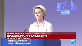 Replay - Ursula Von Der Leyen : Londres et Bruxelles concluent un accord historique