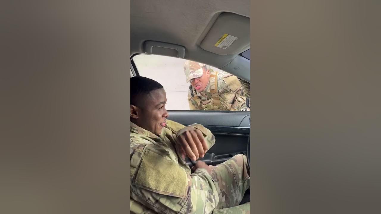 How dirtbag airman handle random vehicle inspections. YouTube