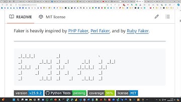 Synthetic Data - Python Faker