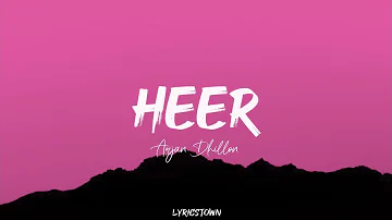 Heer(lyrics)by Arjan dhillon #punjabi