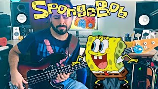 SpongeBob Theme - Intro & Outro - on BASS 🎸 Resimi
