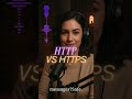 HTTP vs HTTPS - Why That Little Lock Actually Matters 🔒 #shorts