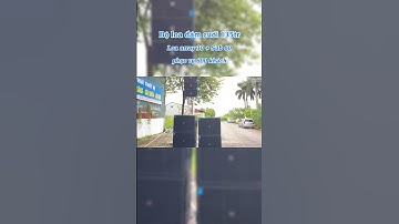 Test nhạc bộ loa 135tr cấu hình array 30 + Sub 60 #dvhaudio #loadamcuoi  #xuhuong #shorts