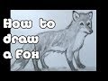 How to draw a Fox
