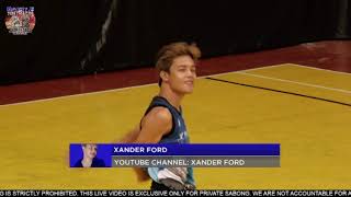 Battle Of The Youtubers - Xander Ford Vs Merck (Exhibition Match)1v1 BasketBall