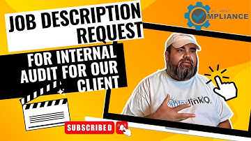 VISIT TrainingAce.org Job Description Request for Internal Audit for our client