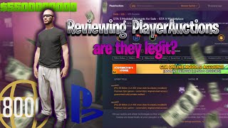 Buying a GTA5 Modded Account From PlayerAuctions (Are They Legit?)