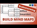 Mind Map: Brainstorming In PowerPoint, Word or Excel