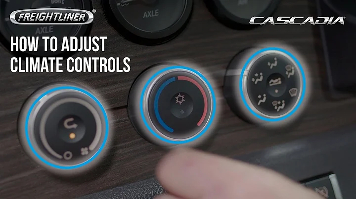 Freightliner Cascadia Instructional Video - Climate Control