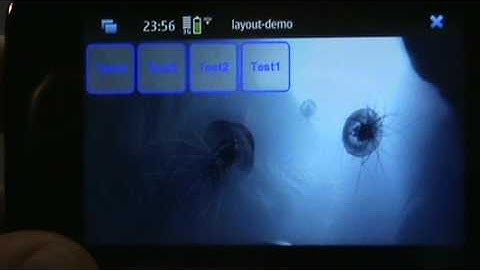 Animated QGraphicsLayouts on N900