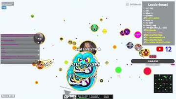 AGAR.IO SERVER TAKEOVER WITH BOTS AND MY SUBSCRIBERS #18 || OP-BOTS.COM