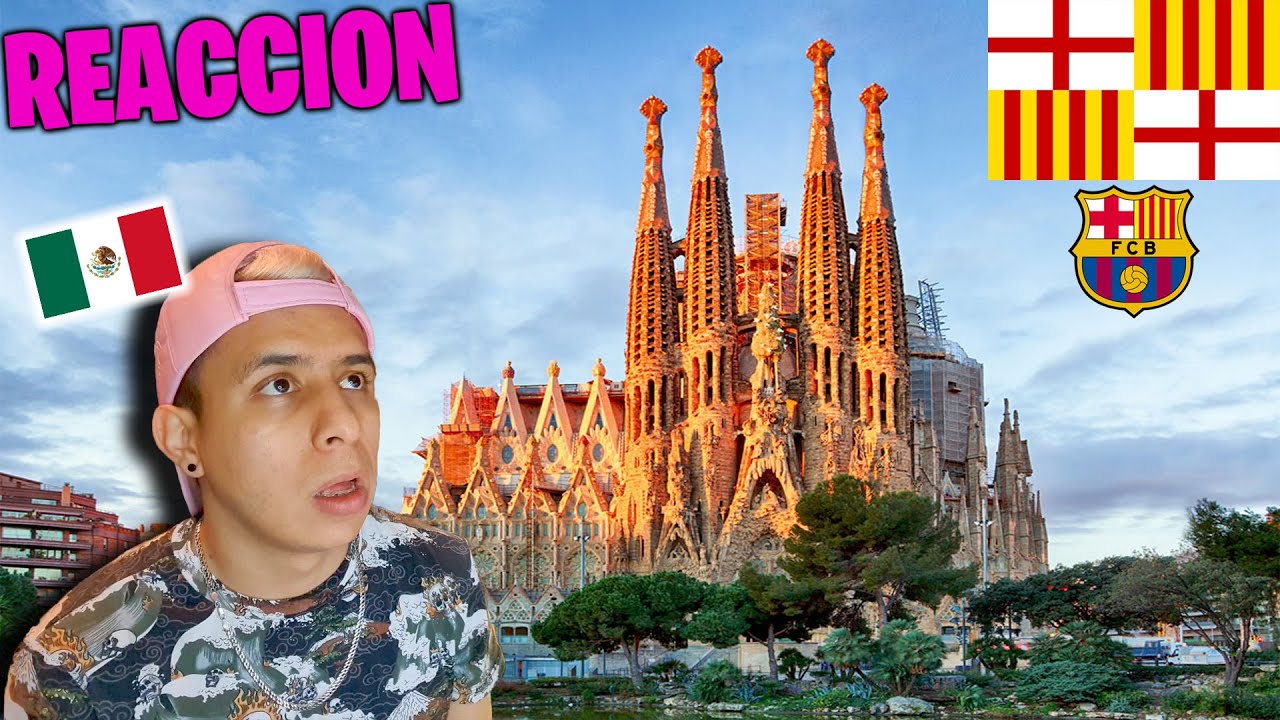 MEXICANO Reacciona por primera vez a BARCELONA - CATALUÑA