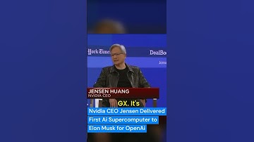 Nvidia CEO Delivers AI Supercomputer to Elon Musk