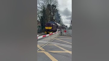 Class 37 powers away! #thrash #railway #railwayinfrastructure #trainspotting #railway  #automobile