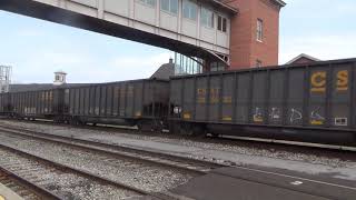 CSX Empty Coal Train E787-18 at Martinsburg, WV 04/18/19