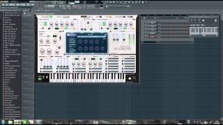 How to make rise & fall pitch in sylenth1