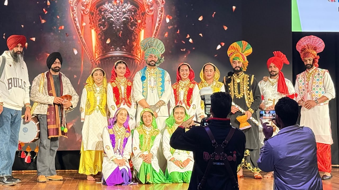 Pfda bhangra cup 2025 Melbourne winner team junior girls 