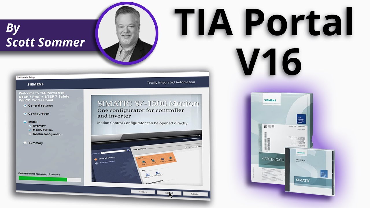 How to install TIA Portal V16 - YouTube