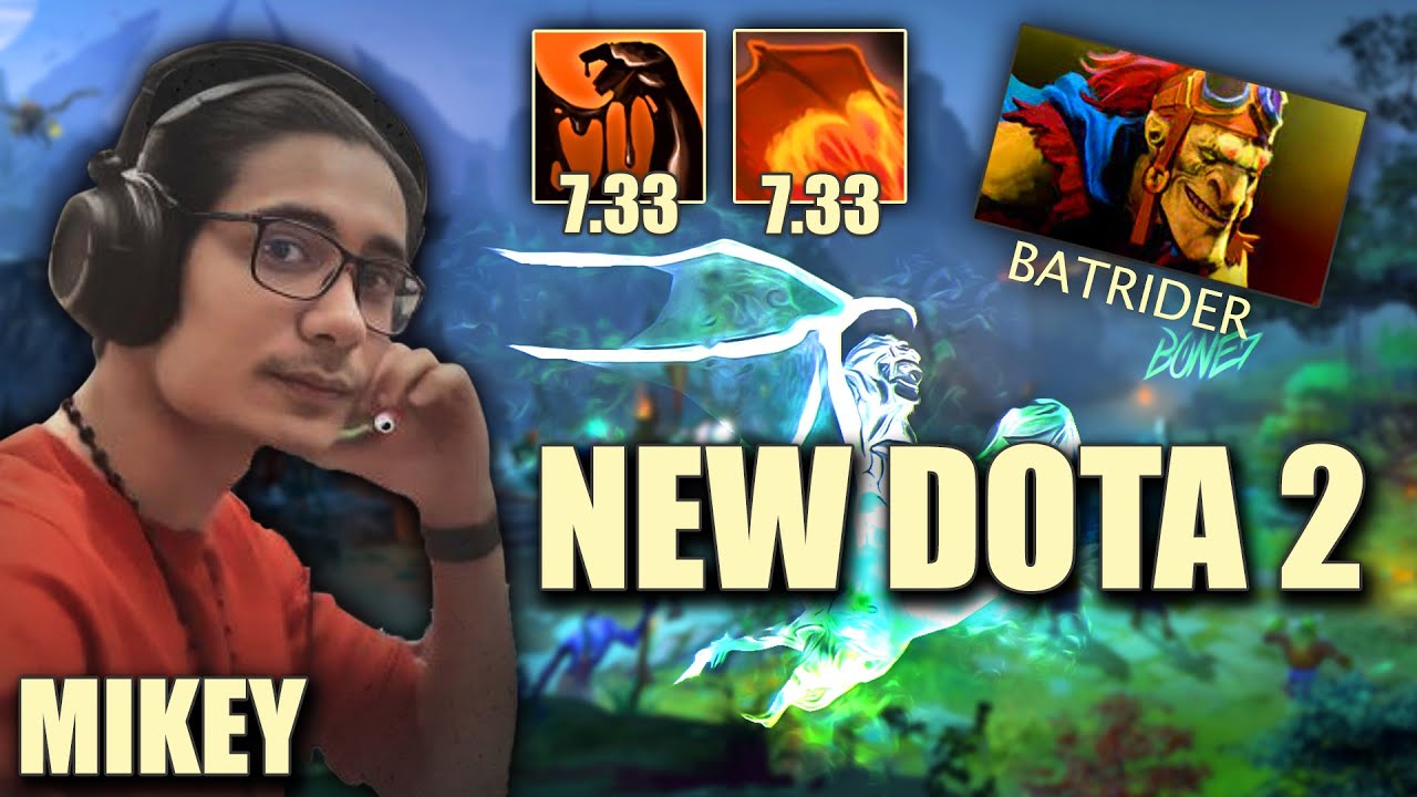 Kasra Mikey Batrider Gameplay New Dota 2 Patch 7 33