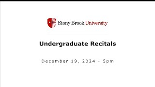 Undergraduate Recitals