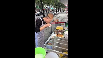 Mainland Chinese street snacks live broadcast