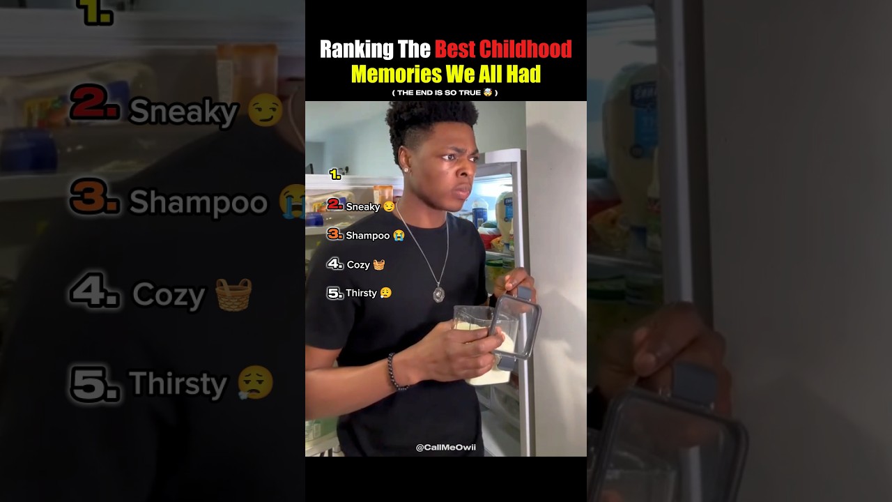 Ranking The Best Childhood Moments We All Had 🤔