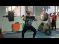 Gabriel sincraian  power clean and jerk 190kg