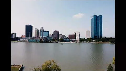 Drone above Toledo