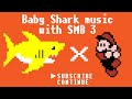 Baby Shark theme song with SMB 3 characters SE／ベイビーシャーク with スーパーマリオブラザーズ3 キャラクター達