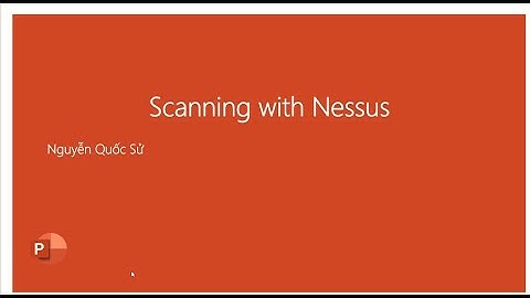 SCANNING NETWORKING NESSUS 2022