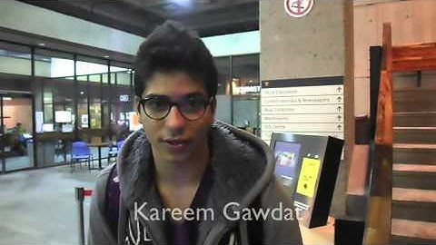 Highschool kids in the Dal library (Video: Melissa Shaw)