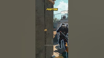 WALLBANG FROM SPAWN ON OVERPASS #shorts #cs2