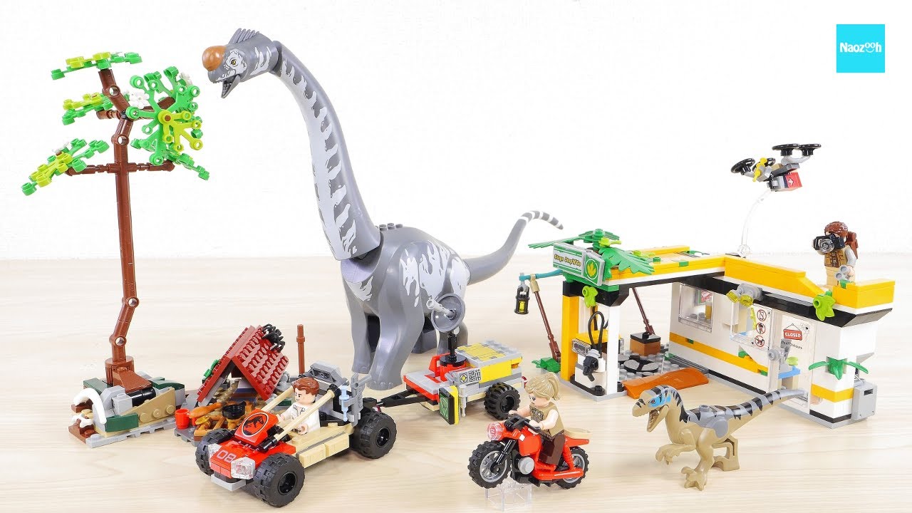 LEGO Jurassic World Raptor and Titanosaurus Tracking Mission 76973
