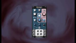 KNOBULA Kickain Eurorack モジュラーシンセ／動作良好 KNOBULA Kickain modularsynth Eurorack ユーロラック