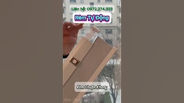 Rèm Tự Động  #rèmcửathuậnkhang #NộiThấtHiệnĐại #rèmcửasổ #cáchnhiệt  #chốngnắng