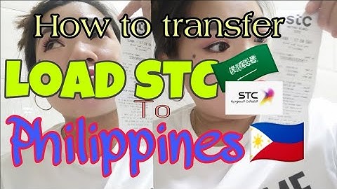 HOW TO TRANSFER LOAD STC FROM SAUDI ARABIA🇸🇦 TO PHILIPPINES 🇵🇭 //2021//CRISHIE THE ONE